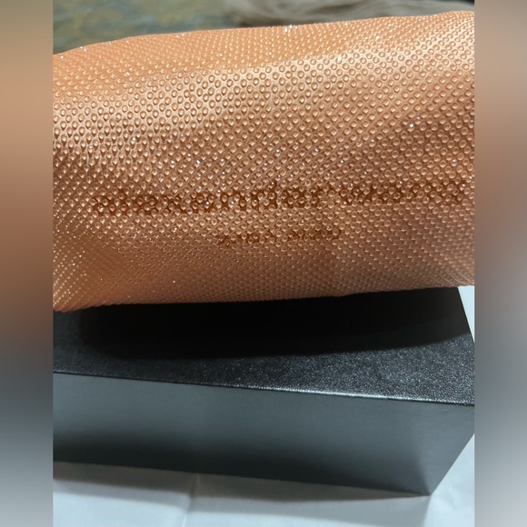 Scrunchie crystal-embellished mini bag - Picture 4 of 5